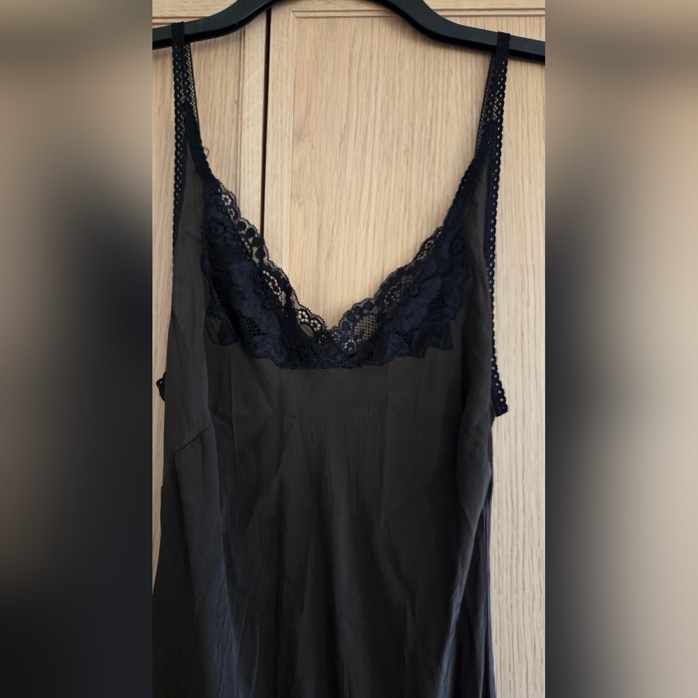 Bec + Bridge Deja Vous Slip Dress Silk And Lace Spaghetti Strap Ankle Length - Picture 12 of 15